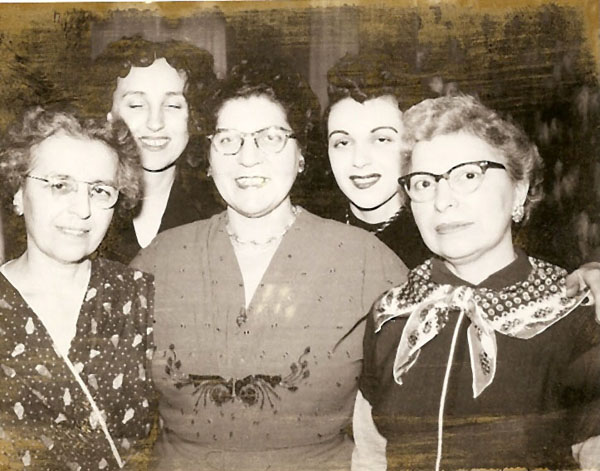 Lena Savaiano, unknown, Marie Camodeca/Common, Colleta Savaiano, unknown
