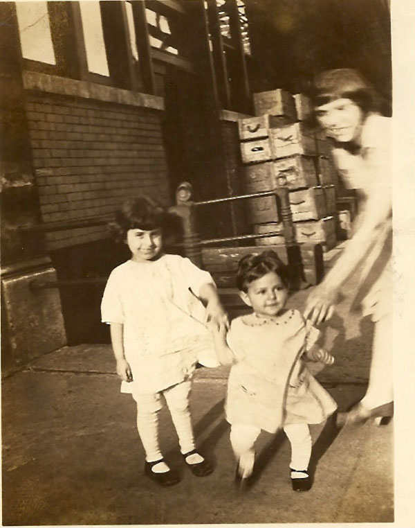 Might be Betty Ierovante with two unknown children