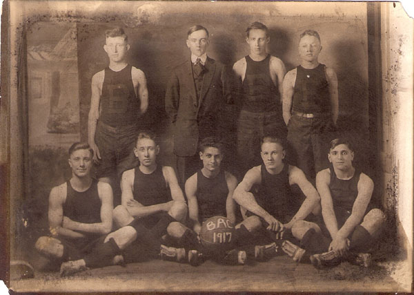 1917 Basketball Team