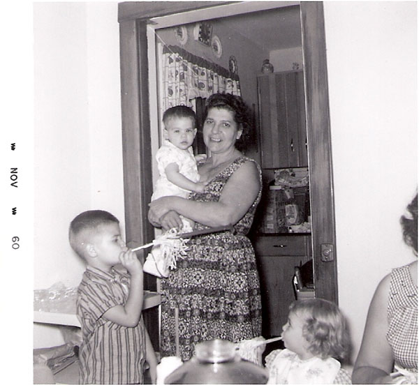 Steve, Tom and Marie Common, Becky and Anita Wiles