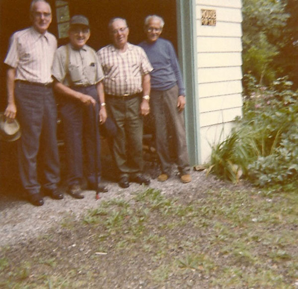 E.W.Markham, O.K.Myers, Leonard LaNave and Nick Common