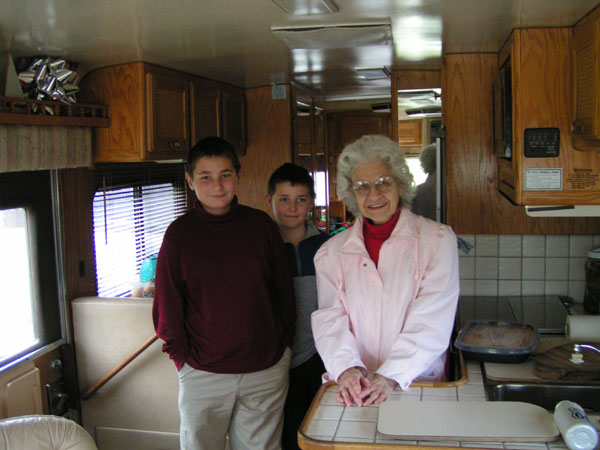 Zane, Reid and Anita Wiles