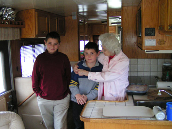 Zane, Reid and Anita Wiles