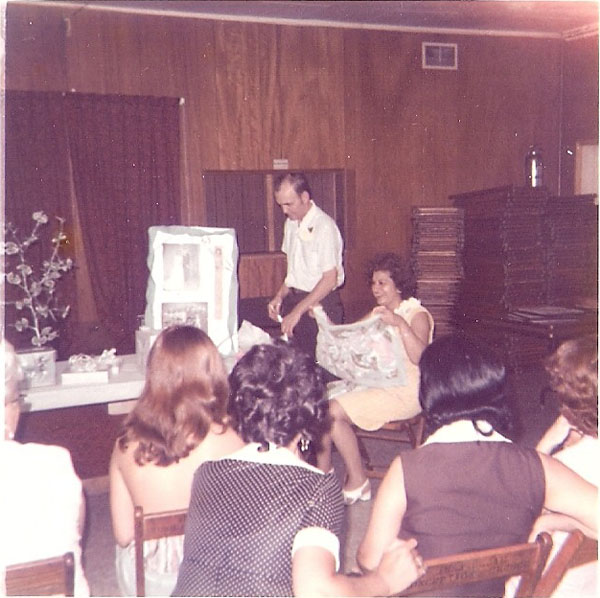Russell and Anita Wiles and unknown backs
