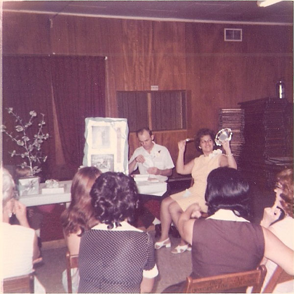 Russell and Anita Wiles and unknown backs