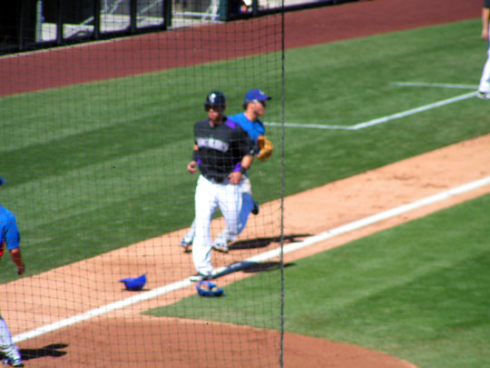 Spring Training At Salt River Field Following Chicago Cubs