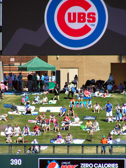 Spring Training At Salt River Field Following Chicago Cubs