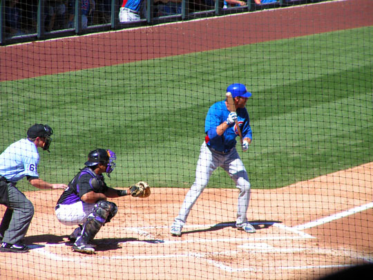 Spring Training At Salt River Field Following Chicago Cubs