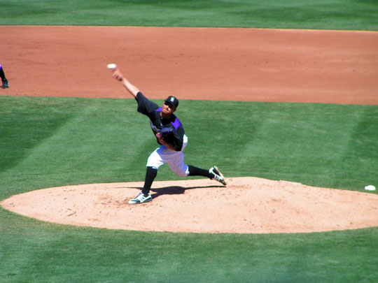 Spring Training At Salt River Field Following Chicago Cubs