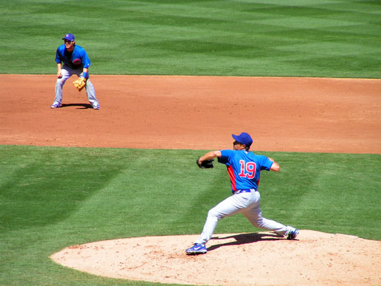 Spring Training At Salt River Field Following Chicago Cubs
