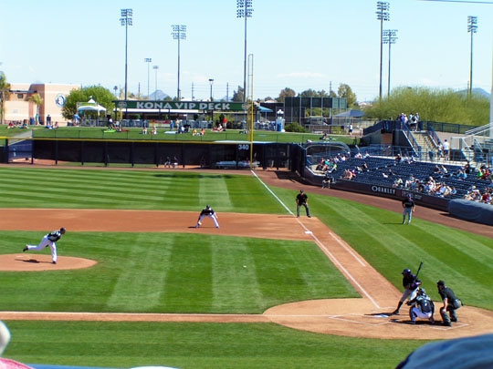 Spring Training in Peoria Sports Complex Following Seattle