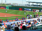 Spring Training in Goodyear Ballpark Following Cleveland