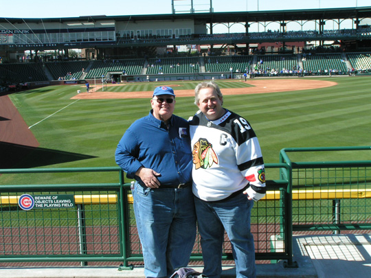 Fans in Sloan Park Following Chicago C.