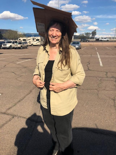 New Hat at Tempe Diablo Stadium