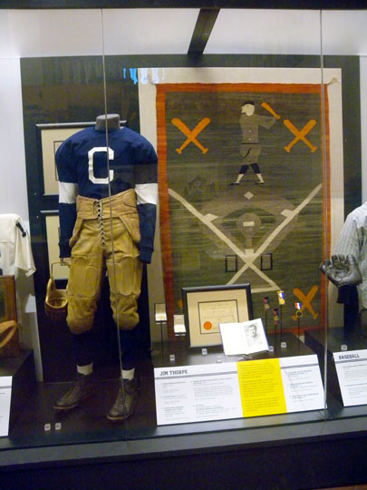 Morning Sightseeing at Heard Museum Jim Thorp Exhibit