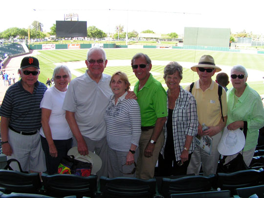Spring Training in Hohokam Stadium Following Oakland