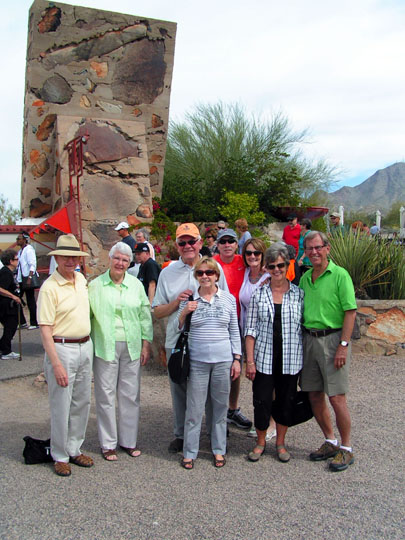 Spring Training Morning Sightseeing at Taliesin West