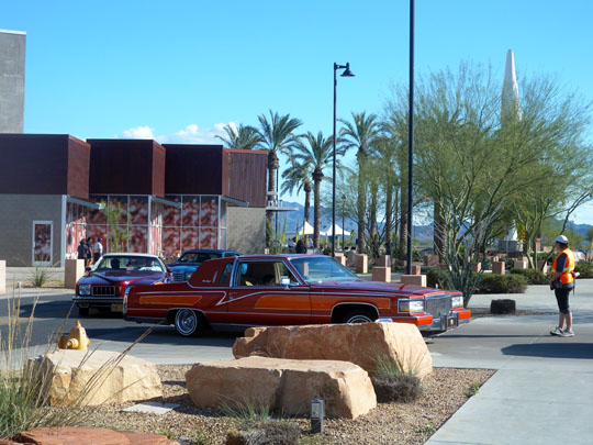 Spring Training at Goodyear Ballpark Front Gate Parking Following Cleveland