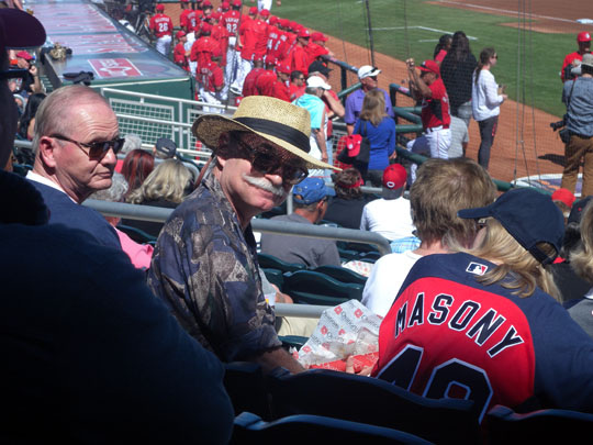 Spring Training in Goodyear Ballpark Following Cleveland
