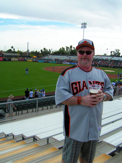 Spring Training at Scottsdale Stadium Following San Francisco