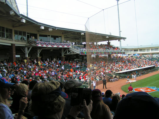 Spring Training at Surprise Stadium Following San Francisco