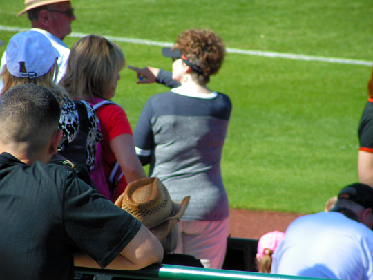Spring Training Autographs at Scottsdale Stadium Following San Francisco