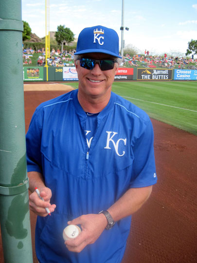 Spring Training at Tempe Diablo Stadium Following Kansas City