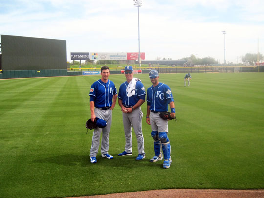 Spring Training at Hohokam Stadium Following Kansas City