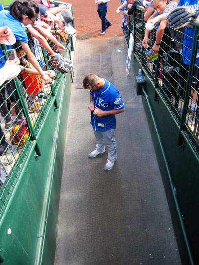 Spring Training at Tempe Diablo Stadium Following Kansas City