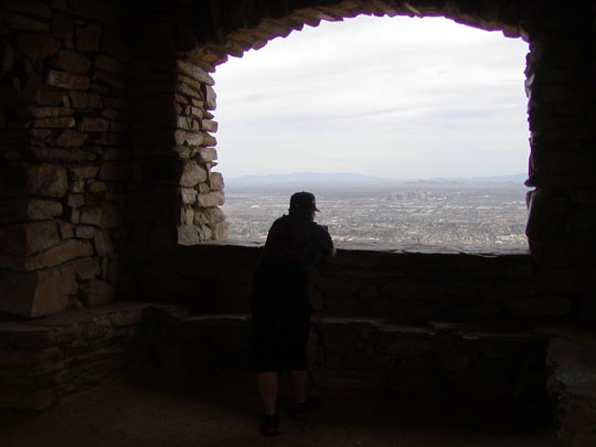 Spring Training Morning Sightseeing at Dobbin's Lookout in South Mountain Park