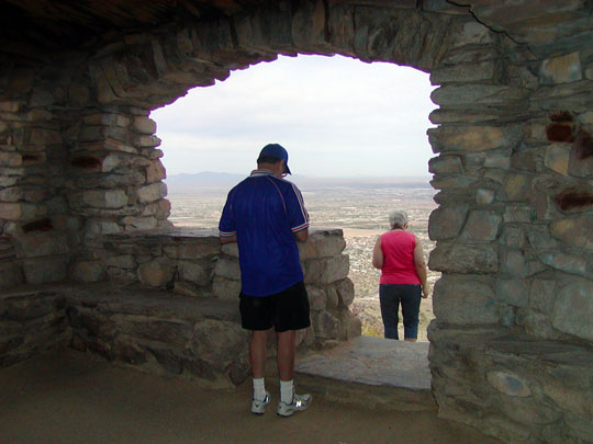 Spring Training Morning Sightseeing at Dobbin's Lookout in South Mountain Park