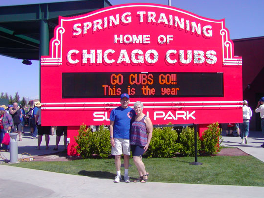 Following the Chicago Cubs to Spring Training at Sloan Park
