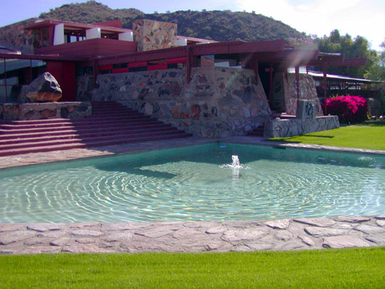 Spring Training Morning Sightseeing at Taliesin West