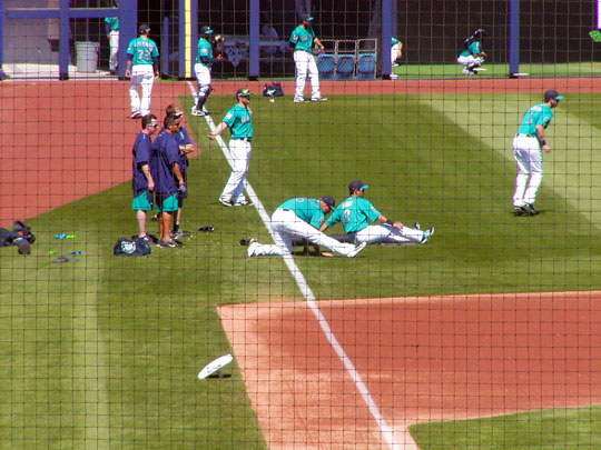 Spring Training Following Seattle in Peoria Sports Complex