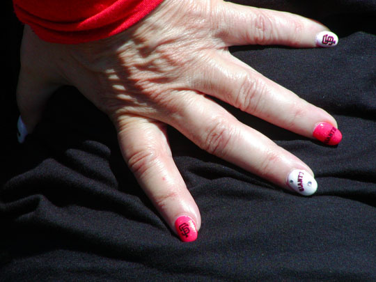 Spring Training Following San Francisco in Tempe Diablo Stadium