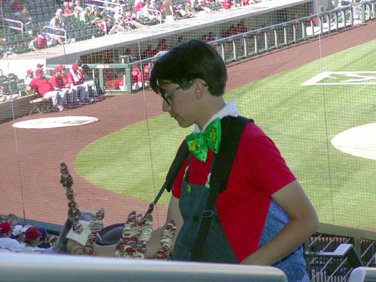 Spring Training Vender at Salt River Field
