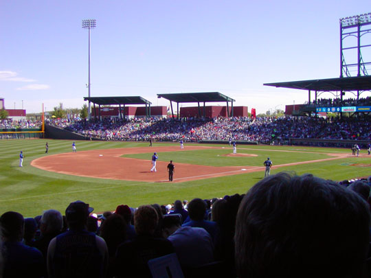 Spring Training Crowd at Sloan Park 2