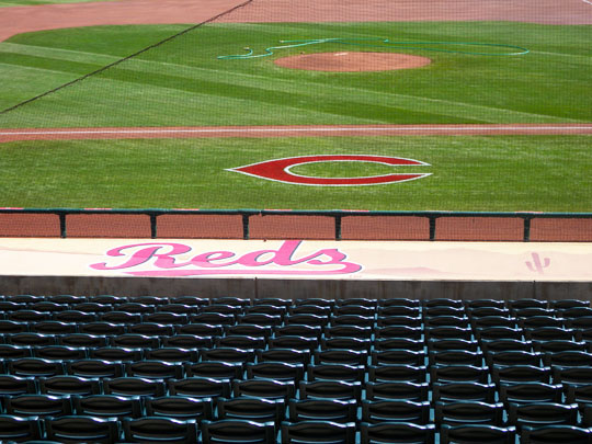 Spring Training Goodyear Ballpark Dugout 1