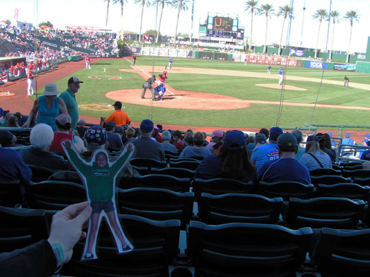 Spring Training - Flat Nat at Goodyear Ballpark