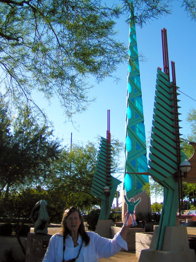 Spring Training Side Trip to Frank Lloyd Wright Spire Park 2