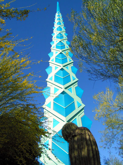Spring Training Side Trip to Frank Lloyd Wright Spire Park 3