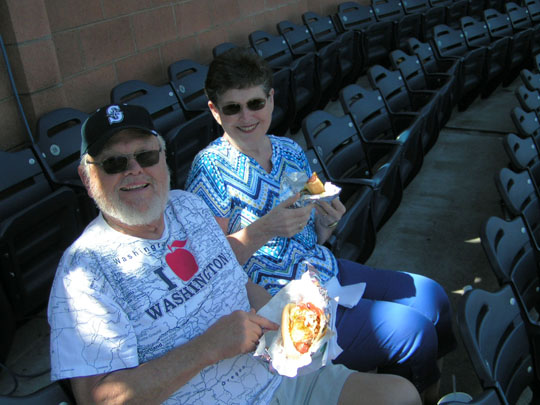 Spring Training Hot Dogs at Peoria Sports Complex