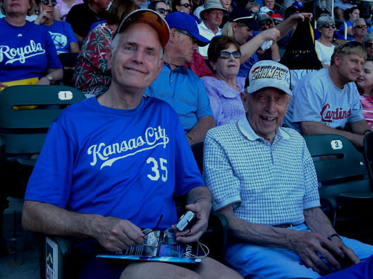 Spring Training Kansas City Fans at Salt River Field 1
