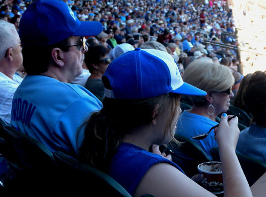 Spring Training Kansas City Fans at Salt River Field 3