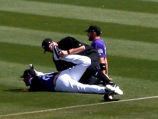 Spring Training Pre Game Stretch 1