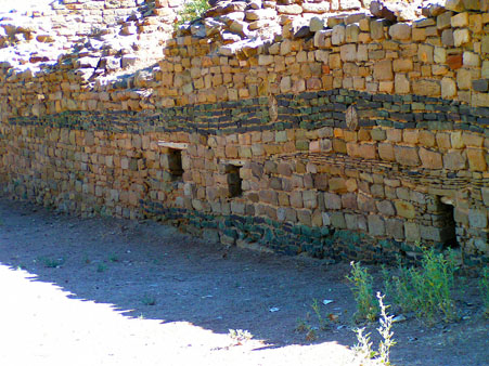 Wall Design at Aztec Ruins