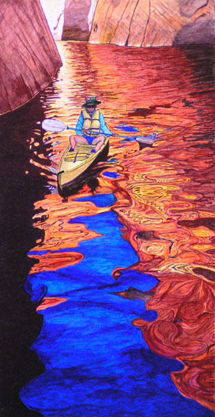 Kayaking a Beam of Light