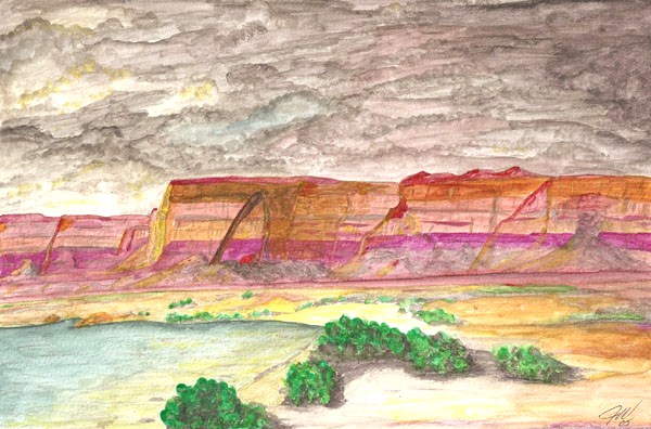 Storm Over Warm Creek