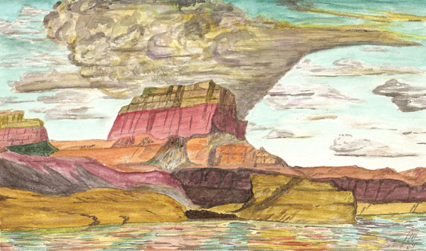 Thunderhead Over Navajo Point